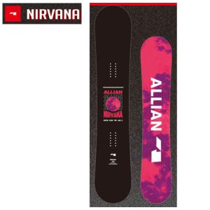 【店頭在庫展示品処分】アライアン ALLIAN ニルバーナ NIRVANA メンズ オールラウンド グラトリ ダブルキャンバー ダブキャンスノーボード 板 2025モデル