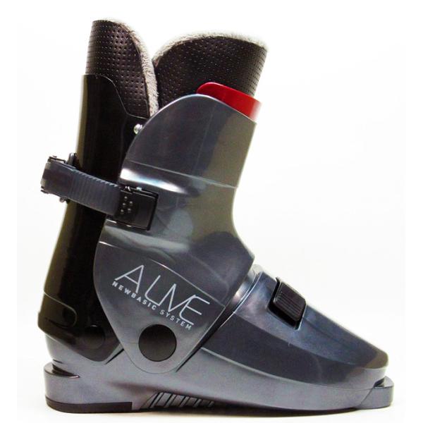 ◇ GEN ゲン スキー ブーツ メンズ リアエントリー ALIVE Gunmetal　