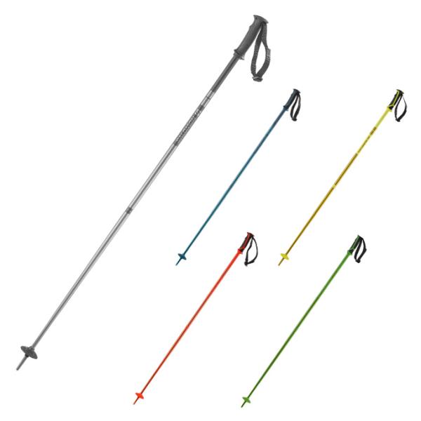 旧モデル処分価格！ SALOMON サロモンスキーポール スキーストック アルミ 【2023-202...