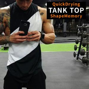 タンクトップ メンズ 筋トレ 夏 おしゃれ トレーニング