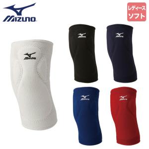 ソフトボール ウィメンズ パッド ミズノ 12JY4X01 ソフトボールニーパッド フリーサイズ 白 黒 紺 青 赤 レディース 女子用 女子