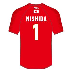 ASICS（アシックス） 2026 バレーボール男子日本代表レプリカTシャツ