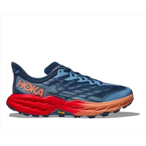 HOKA ONE ONE ホカ オネオネ W SPEEDGOAT 5 1123158 Real Teal/Papaya レディース トレイルランニングシューズ トレラン スピードゴート5 ランシュー スニーカー｜sports-diary