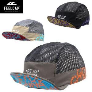 日本製 FEELCAP フィールキャップ ARE YOU GONNA GO MY WAY CAP FC-019 トレラン キャップ 帽子 トレイルランニング メッシュキャップ｜sports-diary