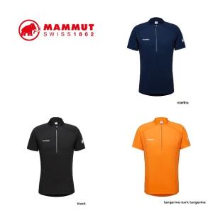 MAMMUT マムート ハーフジップ 半袖 Tシャツ Aenergy FL Half Zip T-Shirt AF Men 1017-04920 メンズ 軽量 通気性 マラソン　トレラン アウトドア サイクリング｜sports-diary