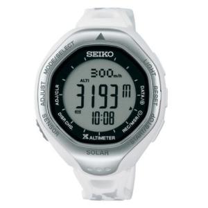 SEIKO セイコー 登山・トレッキング・アウトドアウォッチ アルピニスト レディース SBEB025 ホワイト｜sports-diary