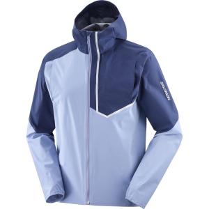 SALOMON サロモン トレイルランニング レインジャケット BONATTI TRAIL Jacket JKT M E MANOR/Navy I LC2043500 メンズ トレラン ボナッティ トレイル｜sports-diary