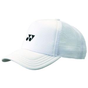 YONEX ヨネックス バドミントン・テニス メッシュキャップ帽子 40007 ホワイト｜sports-diary
