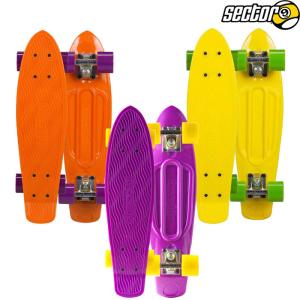 フリーライド スケートボード FREERIDE RECYCLED PLASTIC MINI COMPLETE SKATEBOARD 22inc RPC121 SECTOR 9 コンプリート｜SportsExpress