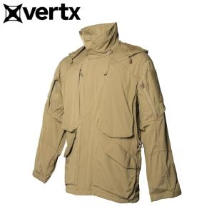 VERTX SOLID SMOCK JACKET EARTH TAN バーテックス ソリッド スモック ジャケット アース タン ミリタリー アウトドア サバイバルゲーム