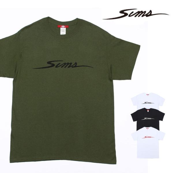 シムススケートスタイル SIMS SKATE STYLES SCRIPT LOGO T-SHIRTS...