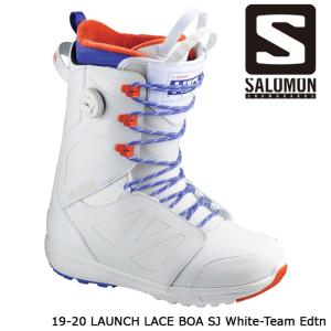 特典あり サロモン ブーツ 19-20 SALOMON LAUNCH LACE BOA STR8JKT White - Team Edtn ラウンチ レース ボア 日本正規品 予約