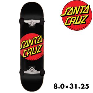 サンタクルーズ スケートボード コンプリート SANTA CRUZ CLASSIC DOT FULL 8.0 × 31.25 Inch クラシック ドット フル｜sports-ex