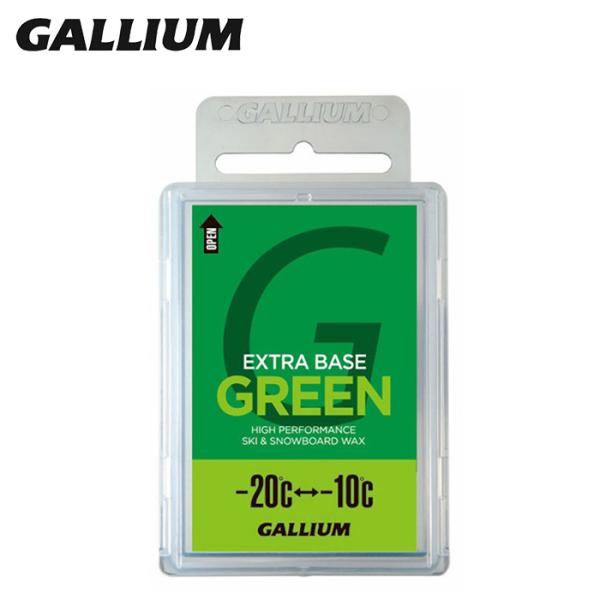 ガリウム ワックス GALLIUM EXTRA BASE GREEN 100g SW2073 スノー...