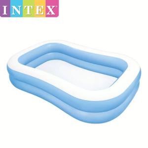 インテックス プール INTEX スイムセンターファミリープール 57180 200×147×46cm ビニールプール 家庭用プール キッズ 子供