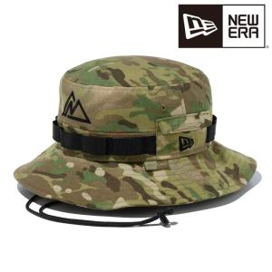 ニューエラ NEW ERA アドベンチャー CORDURA MULTICAM Mountain Initial Logo ベルクロワッペン ニューエラアウトドア アドベンチャーハット 帽子 日本正規品｜sports-ex