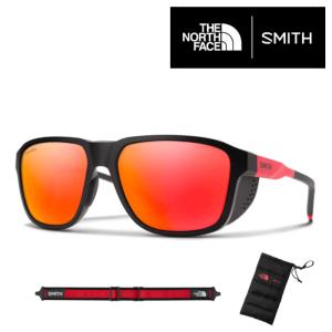 スミス サングラス 22-23 SMITH EMBARK TNF Matte Black/Horizon Red/CP Polarized Red Mirror エンバーク ノースフェイス THE NORTH FACE ゴーグル 日本正規品｜sports-ex