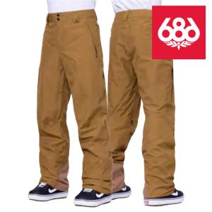 スノーボード ウェア パンツ シックスエイトシックス 686 MEN'S GORE-TEX CORE SHELL PANT Breen メンズ 男性 ゴアテックス 23-24 日本正規品｜sports-ex