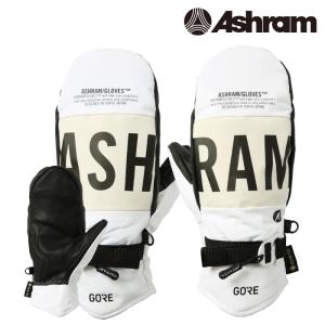 スノーボード スキー グローブ アシュラム ASHRAM DOGMA White ミット ミトン 手袋 23-24 日本正規品｜sports-ex