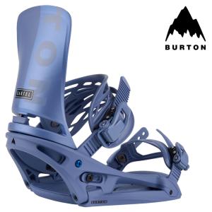 日本正規品 スノーボード ビンディング バートン BURTON MEN'S CARTEL EST Slate Blue/Logo カーテル The Channel専用 バインディング メンズ 男性 23-24