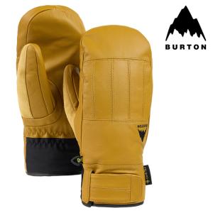 スノーボード グローブ バートン BURTON MEN'S GONDY GORE-TEX LEATHER MITTENS Rawhide ゴアテックス メンズ 男性 23-24 日本正規品｜sports-ex