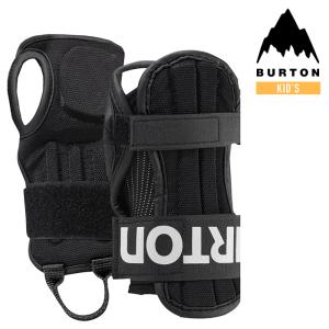 スノーボード リストガード バートン BURTON KIDS' IMPACT WRIST GUARD True Black プロテクター キッズ YOUTH 子供 23-24 日本正規品｜sports-ex