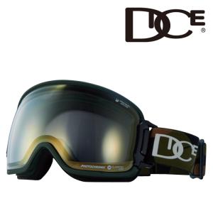 スノーボード スキー ゴーグル ダイス DICE BANK BK35194 CAMO Photochromic/Mit Gold バンク 調光 23-24 日本正規品｜sports-ex