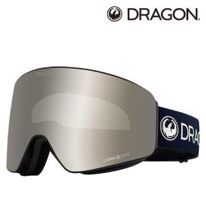 スノーボード スキー ゴーグル ドラゴン DRAGON PXV Premium Black/Lumalens J.Silver Ion H05 23-24 日本正規品｜sports-ex