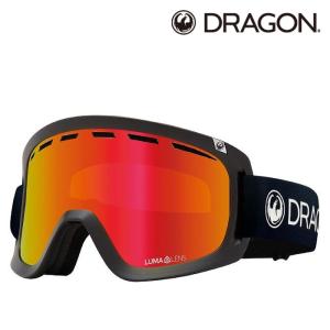 スノーボード スキー ゴーグル ドラゴン DRAGON D1 Premium Black/Lumalens J.Red Ion A01 23-24 日本正規品｜sports-ex