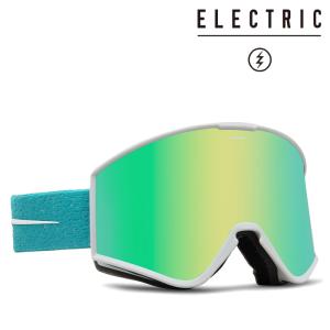 スノーボード スキー ゴーグル エレクトリック ELECTRIC KLEVELAND Crocus Speckle/Green Chrome 24KC 23-24 日本正規品｜sports-ex