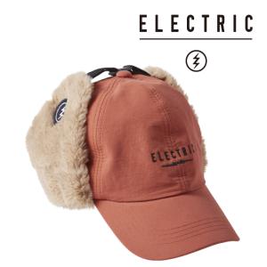 スノーボード キャップ 帽子 エレクトリック ELECTRIC EAR FLAP LOW CAP Orange E24F21 フライトキャップ 23-24 日本正規品｜sports-ex