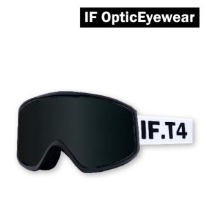 スノーボード スキー ゴーグル アイエフ if T4 Matte Black / Smoke SKI SNOWBOARDS GOGGLES 23-24 日本正規品｜sports-ex