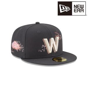 ニューエラ NEW ERA 59FIFTY オンフィールド 2024 MLB City Connect ワシントン・ナショナルズ チャコールグレー 14171490 キャップ 帽子 日本正規品｜sports-ex