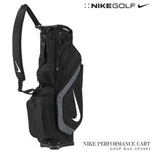 ゴルフ キャディバッグ ナイキ パフォーマンスカート ゴルフバッグ NIKE PERFORMANCE CART GOLF BAG GF3001 スウッシュ SWOOSH 日本正規品｜sports-ex