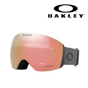 スノーボード スキー ゴーグル オークリー OAKLEY FLIGHT DECK L Matte Forged Iron/Prizm Rose Gold OO7050-D3 23-24 日本正規品｜sports-ex