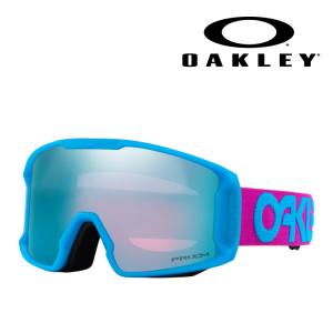 スノーボード スキー ゴーグル オークリー OAKLEY LINE MINER M B1B Purple/Prizm Sapphire OO7093-85 23-24 日本正規品｜sports-ex