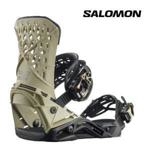 スノーボード ビンディング サロモン SALOMON HIGHLANDER Pale Khaki MEN'S ハイランダー バインディング メンズ 男性 23-24 日本正規品