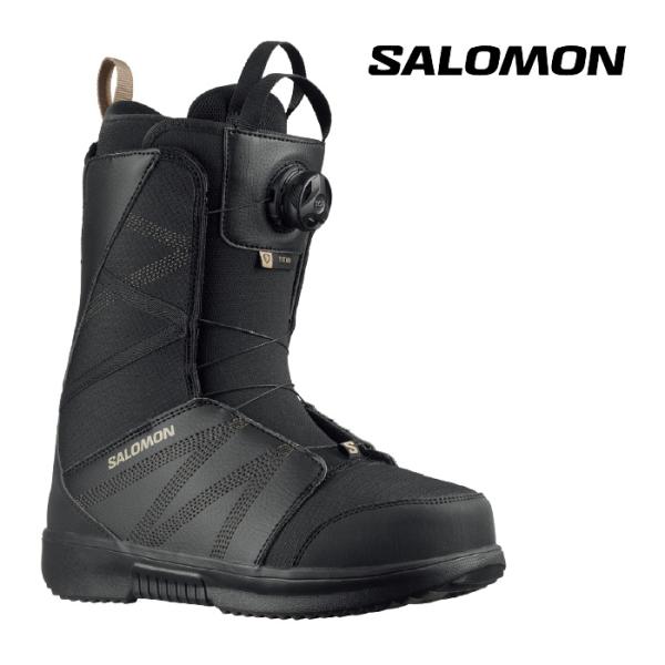 スノーボード ブーツ サロモン SALOMON TITAN BOA Black/Black/Roas...