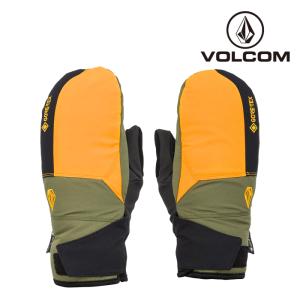 スノーボード グローブ ボルコム VOLCOM STAY DRY GORE-TEX MITT GLD-Gold ゴアテックス ミット ミトン 手袋 23-24 日本正規品｜sports-ex