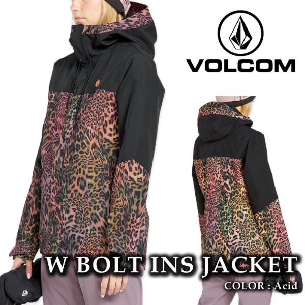 日本正規品 スノーボード ウェア ジャケット ボルコム VOLCOM WOMENS BOLT INS...