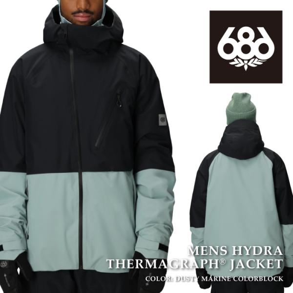 日本正規品 スノーボード ウェア ジャケット シックスエイトシックス 686 MENS HYDRA ...