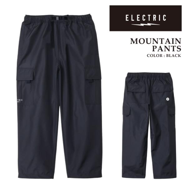 日本正規品 パンツ エレクトリック ELECTRIC MOUNTAIN PANTS Black 25...