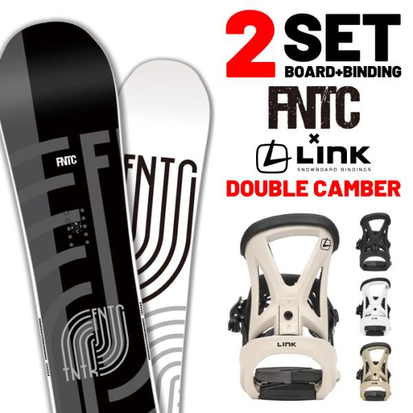 日本正規品 取付可能 スノーボード ビンディング 2点セット エフエヌティーシー FNTC TNT ...