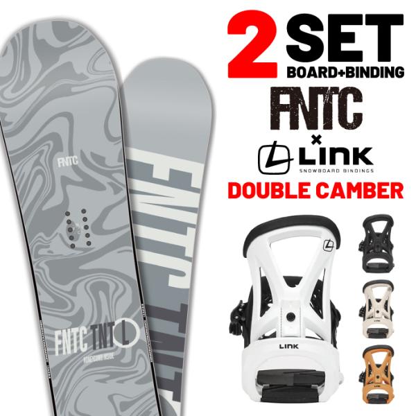 日本正規品 取付可能 スノーボード ビンディング 2点セット エフエヌティーシー FNTC TNT ...