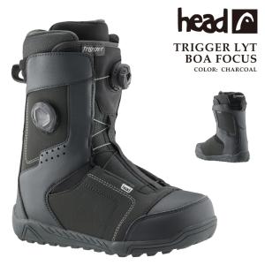 日本正規品 スノーボード ブーツ ヘッド HEAD TRIGGER BOA Charcoal トリガー ボア メンズ 25-26