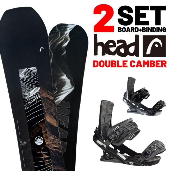 日本正規品 取付可能 スノーボード ビンディング 2点セット ヘッド HEAD MIGHTY DCT...