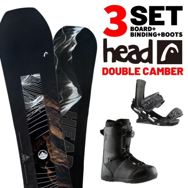 日本正規品 取付可能 スノーボード ビンディング ブーツ 3点セット ヘッド HEAD MIGHTY...