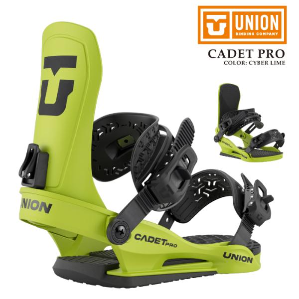 日本正規品 スノーボード ビンディング ユニオン UNION CADET PRO Cyber Lim...
