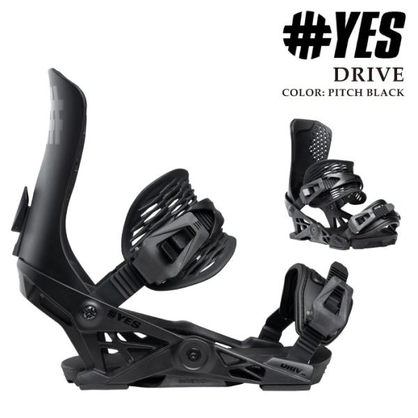日本正規品 スノーボード ビンディング イエス YES DRIVE Pitch Black ドライブ...
