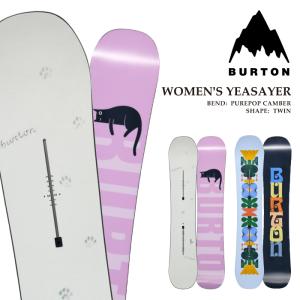 日本正規品 スノーボード 板 バートン BURTON YEASAYER CAMBER Flora・Paws イェーセイヤー レディース 26-27